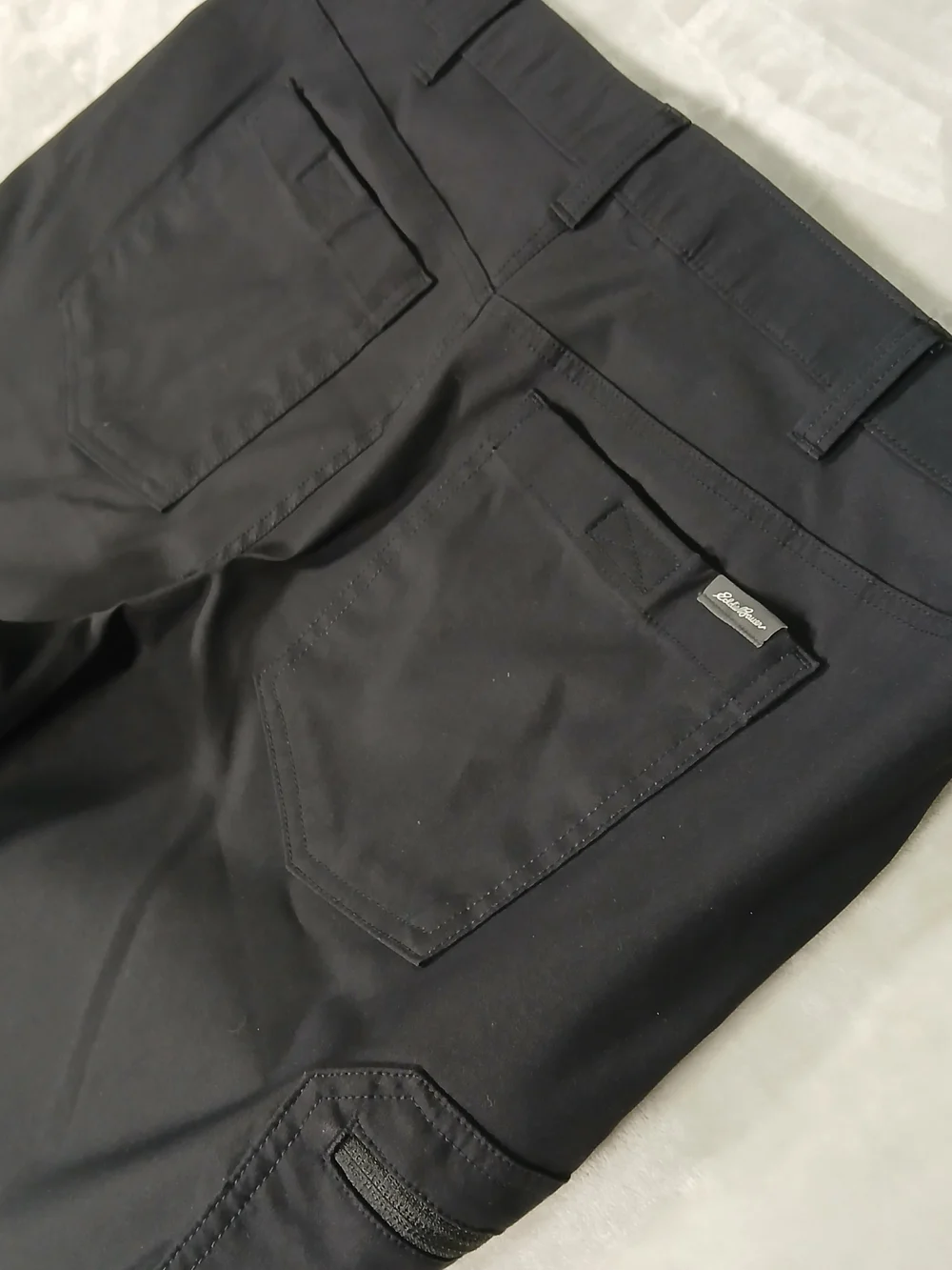 Eddie Bauer Performance Hiking Cargo Pants 36x32 Men's Black